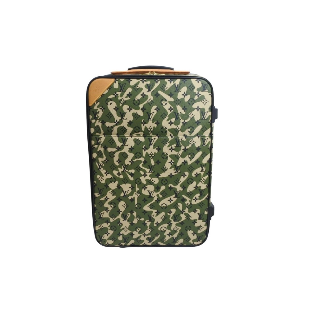 Louis Vuitton Pegus Takashi Murakami Carry Bag Moflage